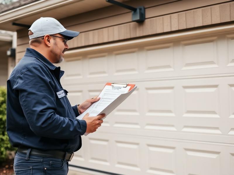 Garage Door Landis technician providing professional service